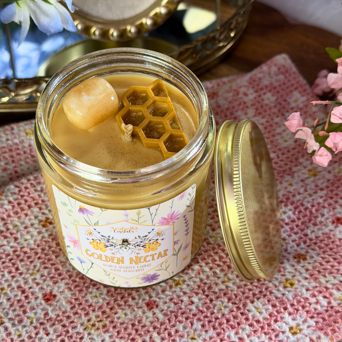 Golden Nectar Spring Homestead Soy Candle