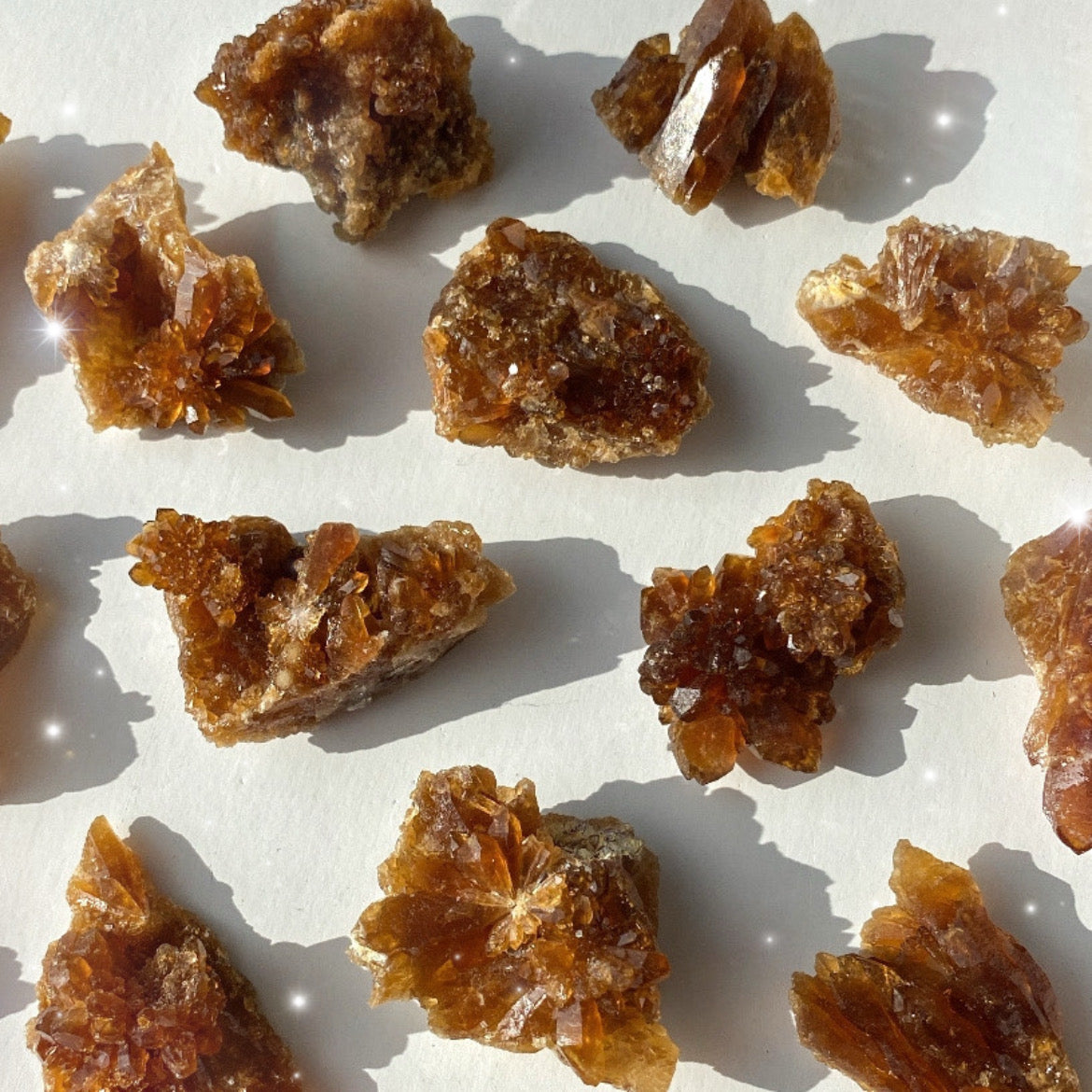 Moroccan Citrine Clusters