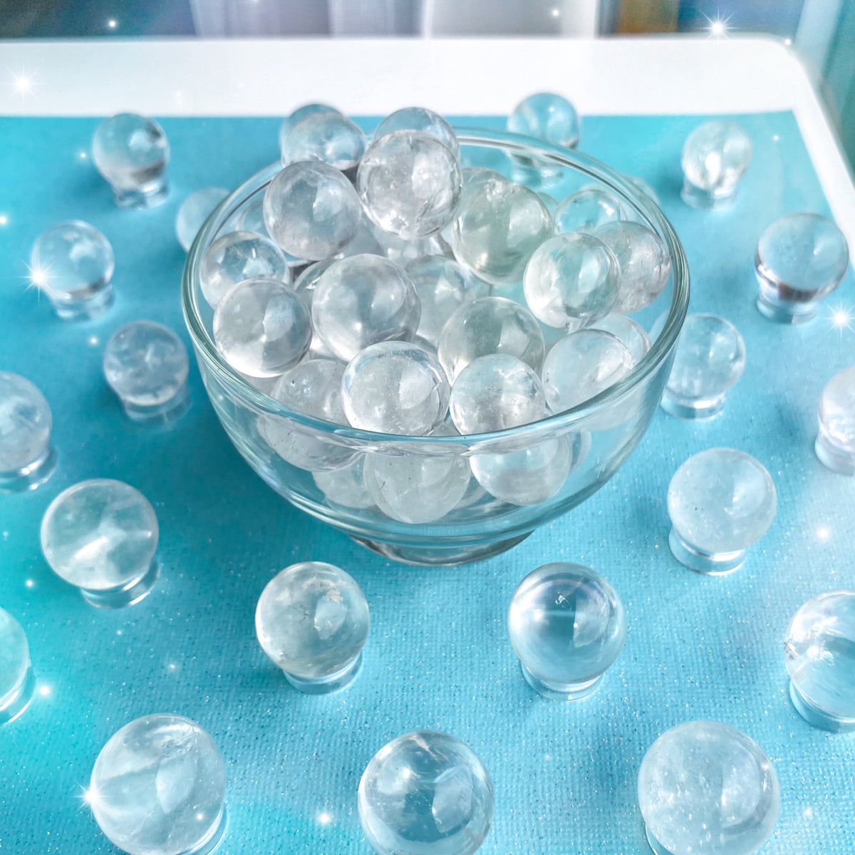 Mini Quartz Spheres