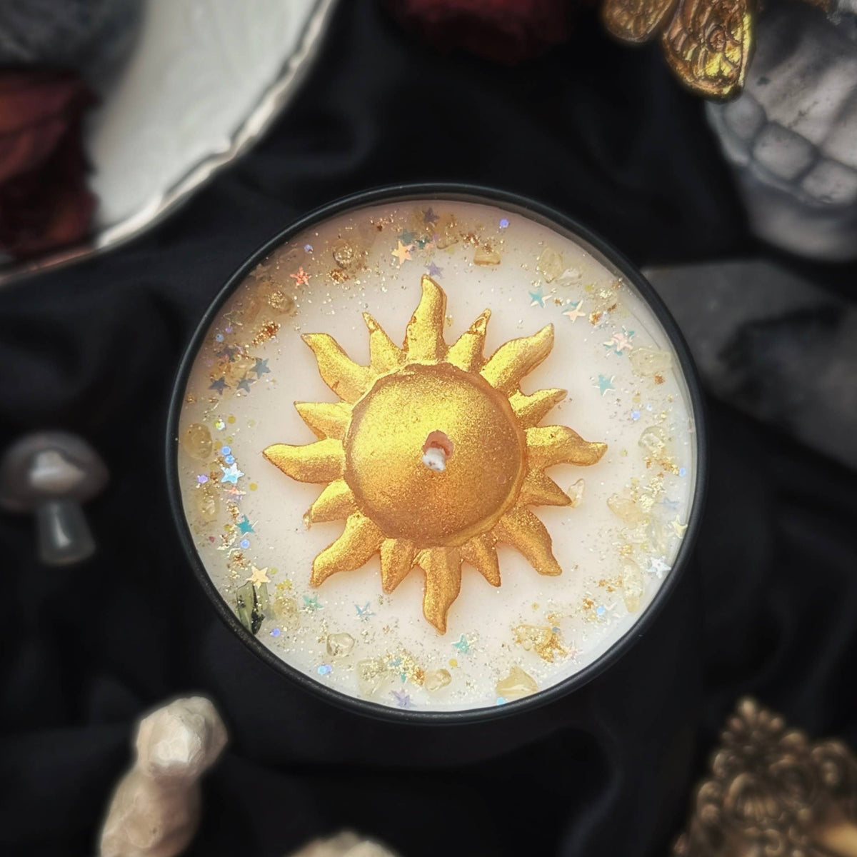 Solstice Ritual Candle