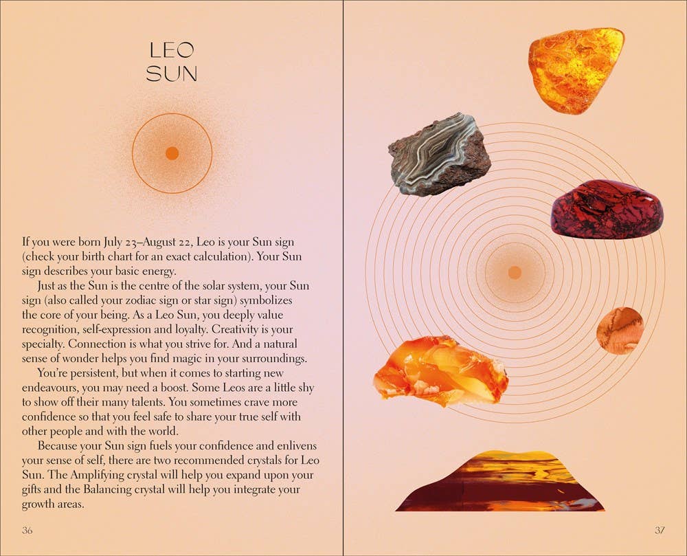 Leo Crystal Astrology Book