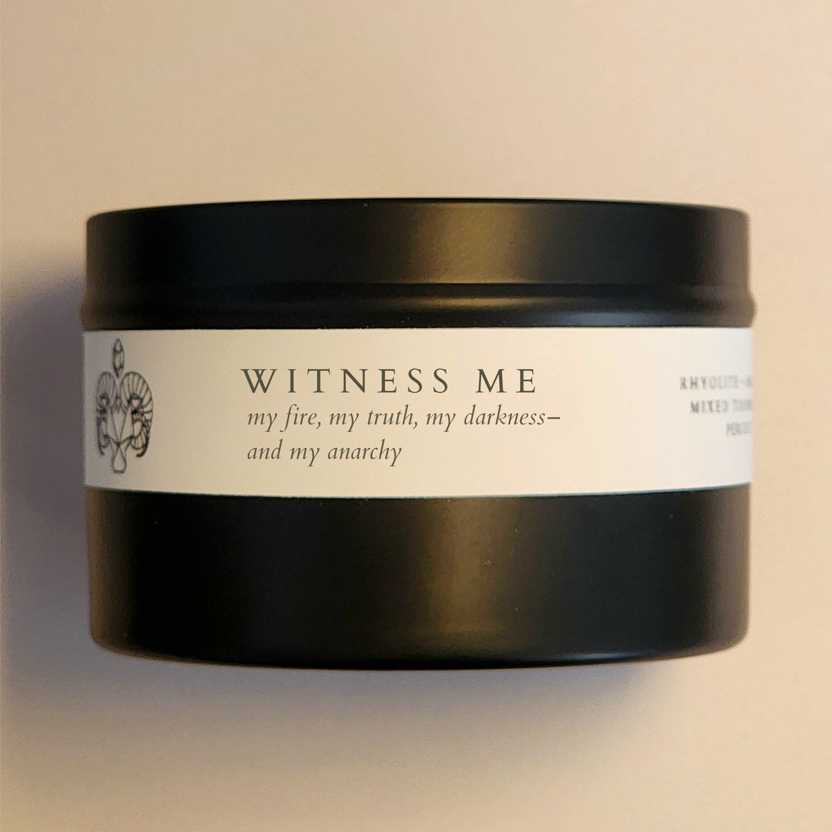 Witness Me • 8oz Soy Crystal Candle