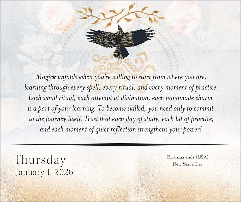 Year of the Witch 2026 Day-to-Day Calendar