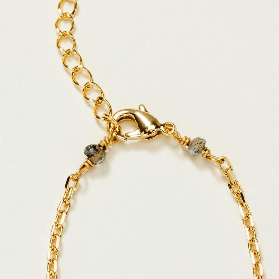 Labradorite Tahoe Long Medallion Necklace