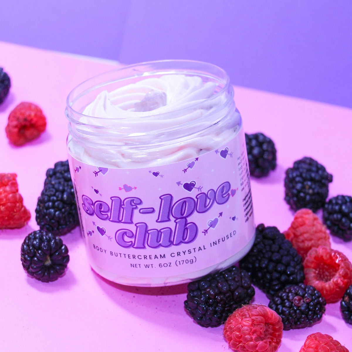 Self Love Club Crystal Infused Body Butter