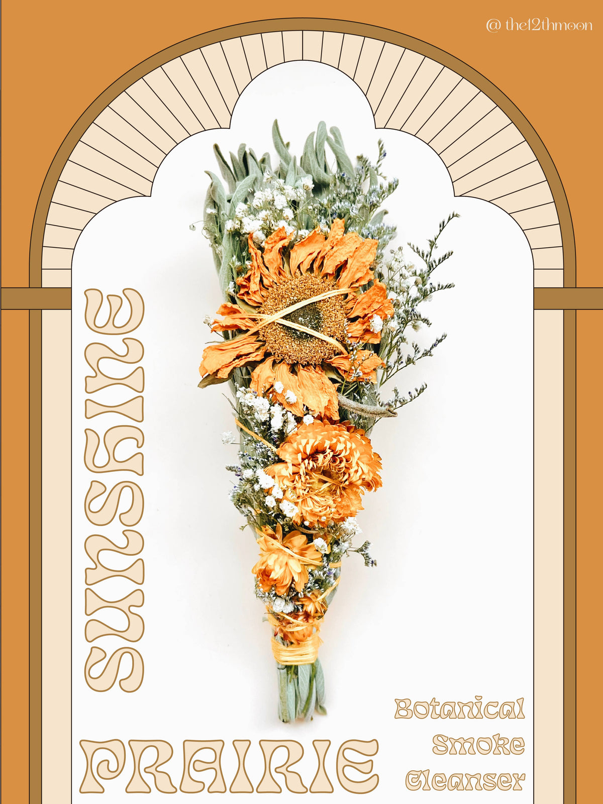 SUNSHINE PRAIRIE Floral Sage Bundle - Smoke Cleanser