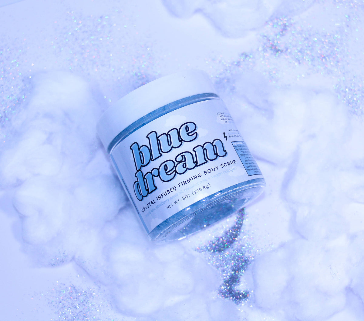 Blue Dream Firming Coconut Crystal Infused Scrub