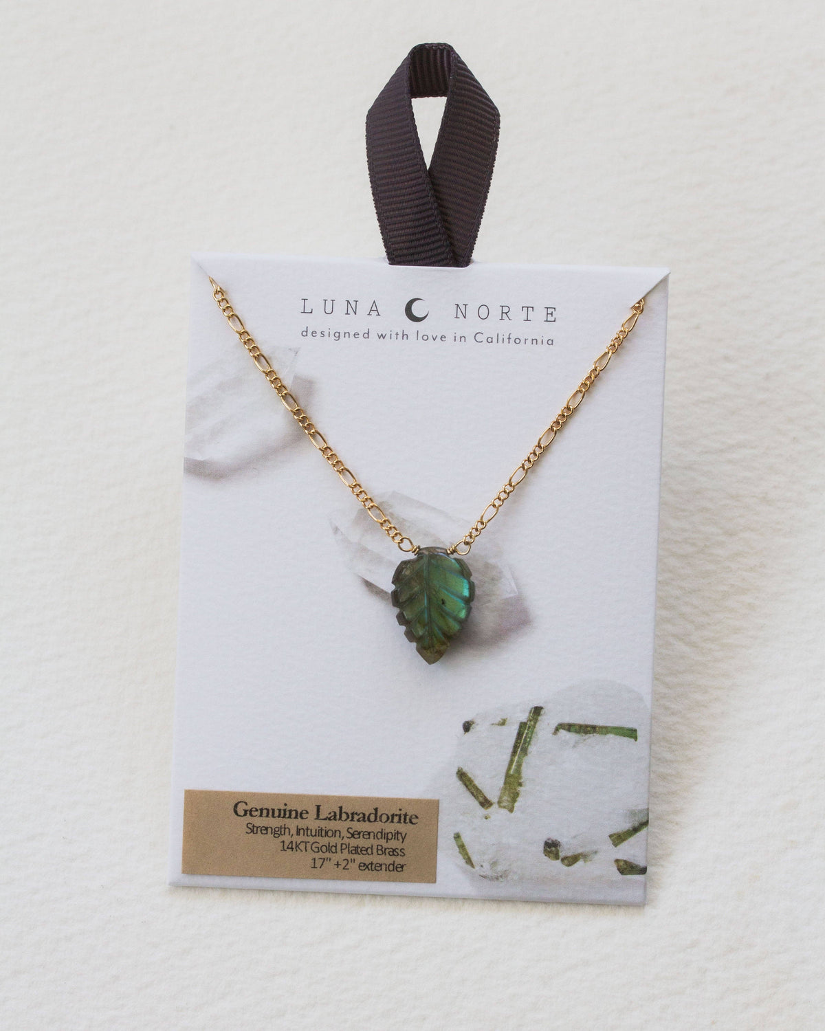Labradorite Secret Garden Gemstone Necklace