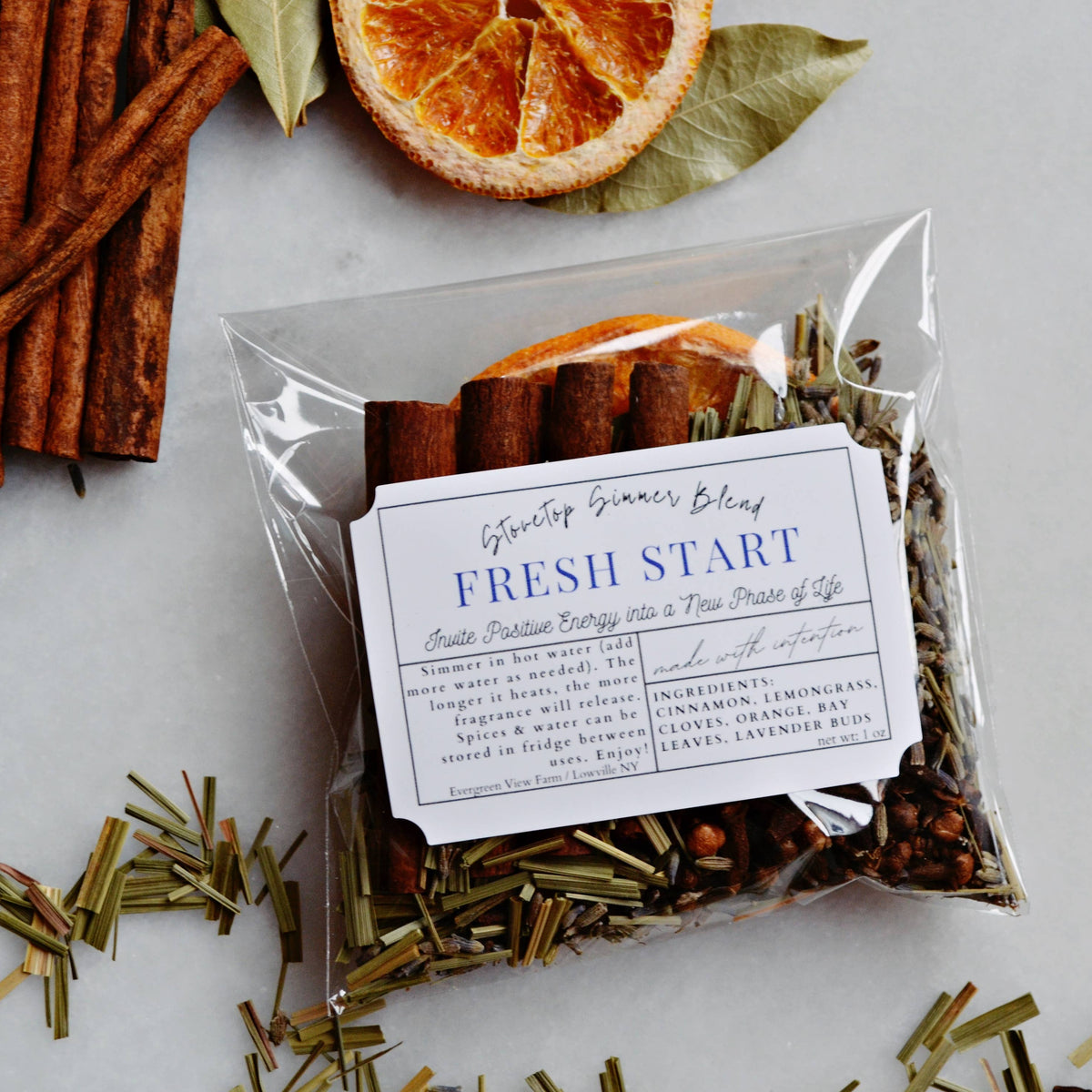 Fresh Start - New Intentions Simmer Pot