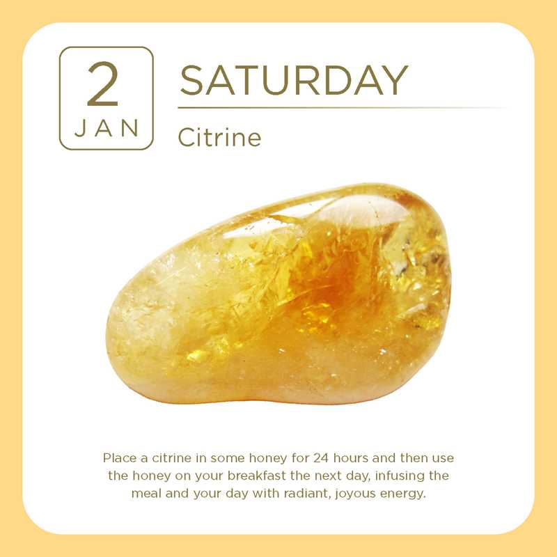 2027 Crystal Day-to-Day Calendar