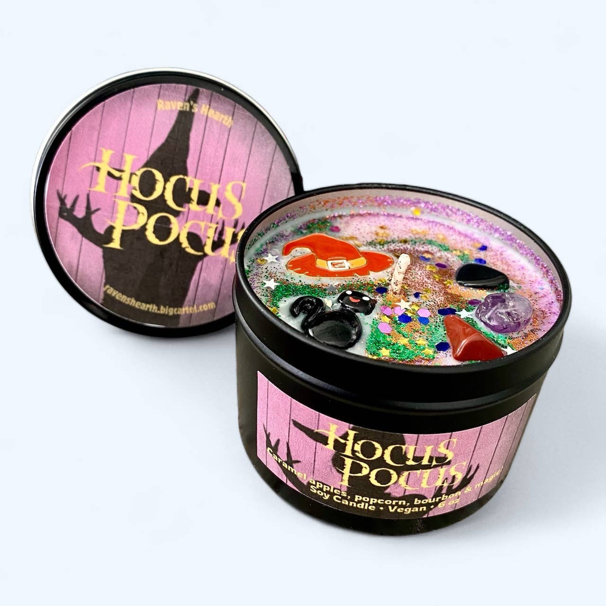 Hocus Pocus Candle |  Caramel Apples &amp; Bourbon Scent