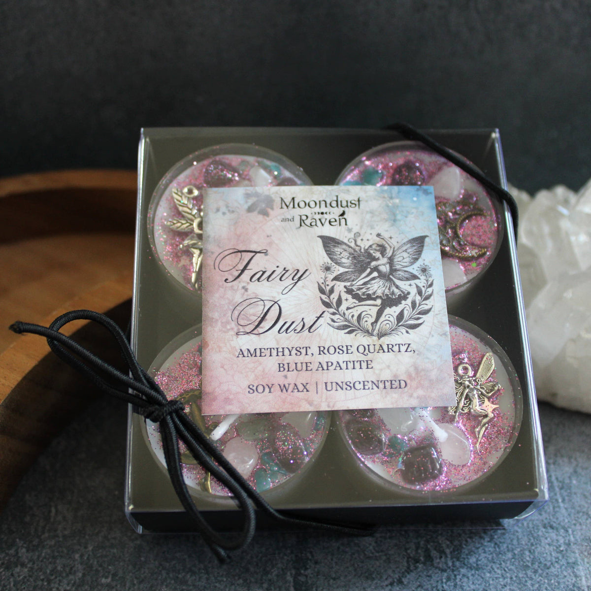 Fairy Dust Tealight Crystal Candles