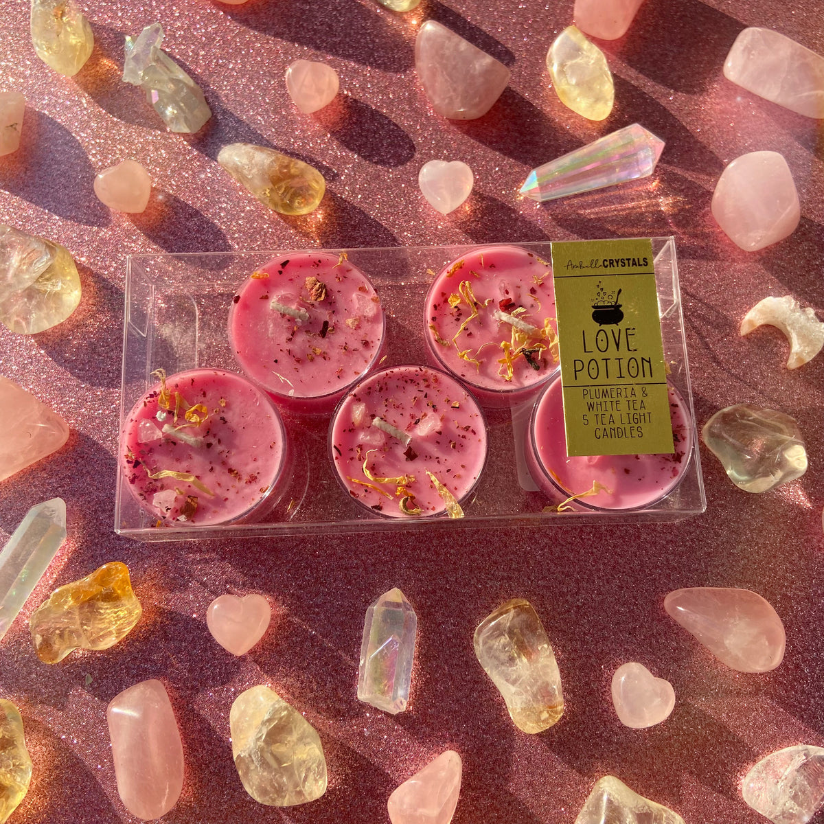 Love Potion Ritual Tea Light Candles