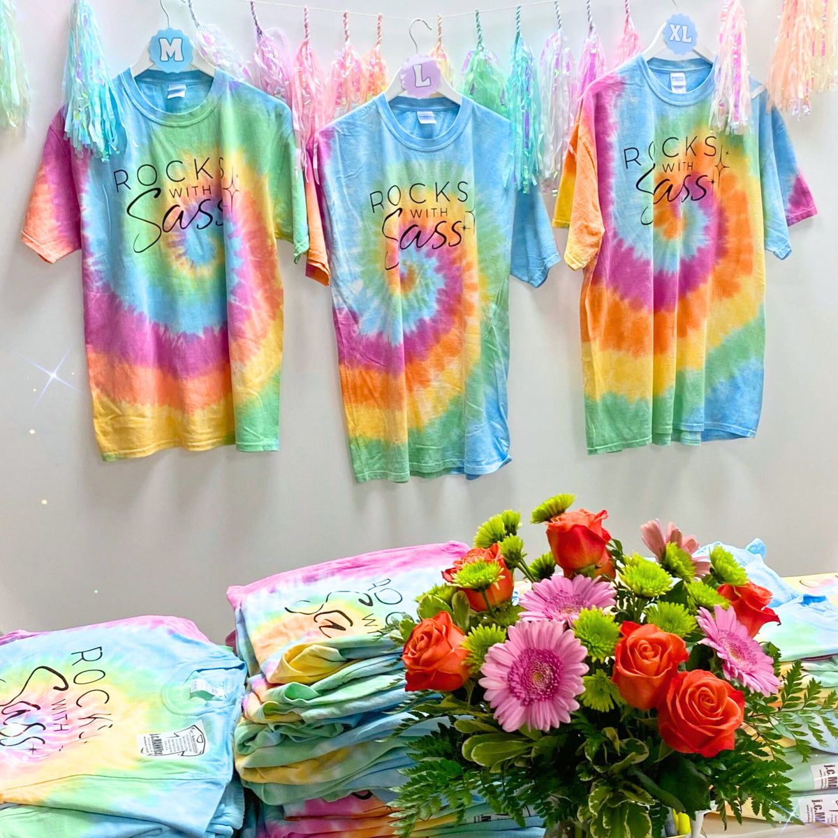 Rocks with Sass Tie-Dye T-Shirt