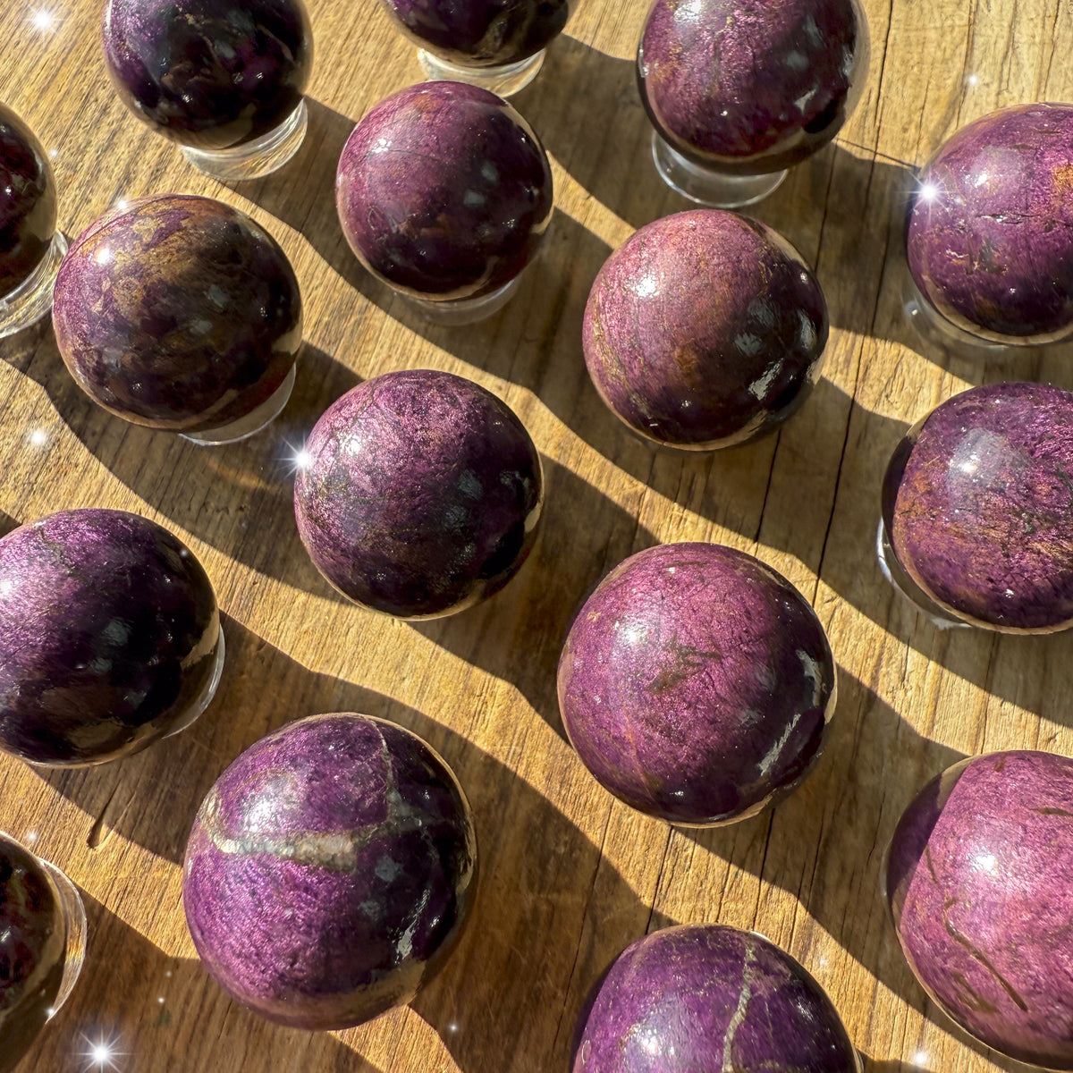 Purpurite Spheres