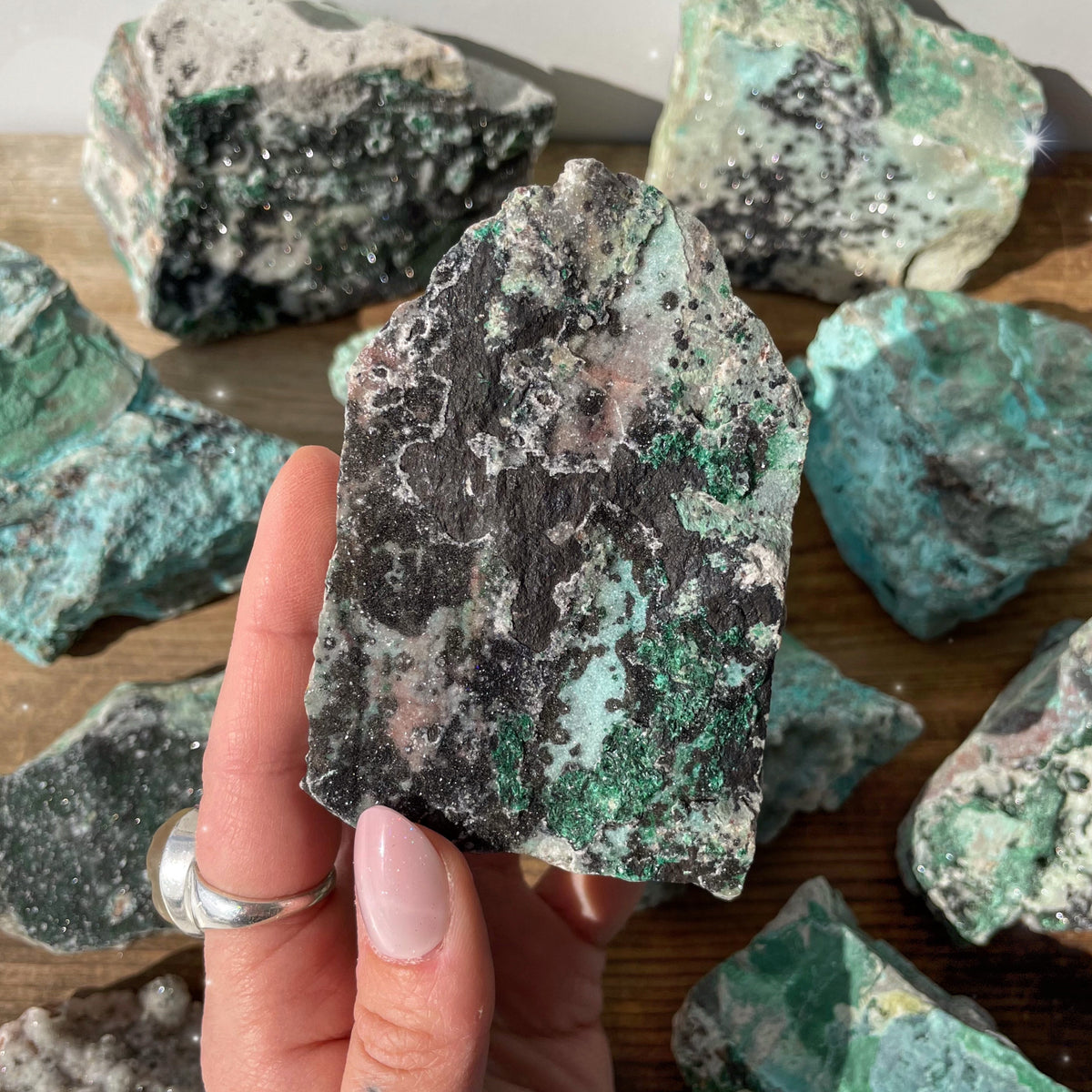 Druzy Chrysocolla - High Quality