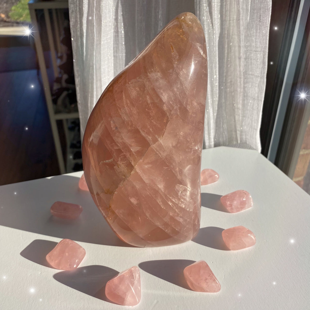 Rose Quartz Freeform - T