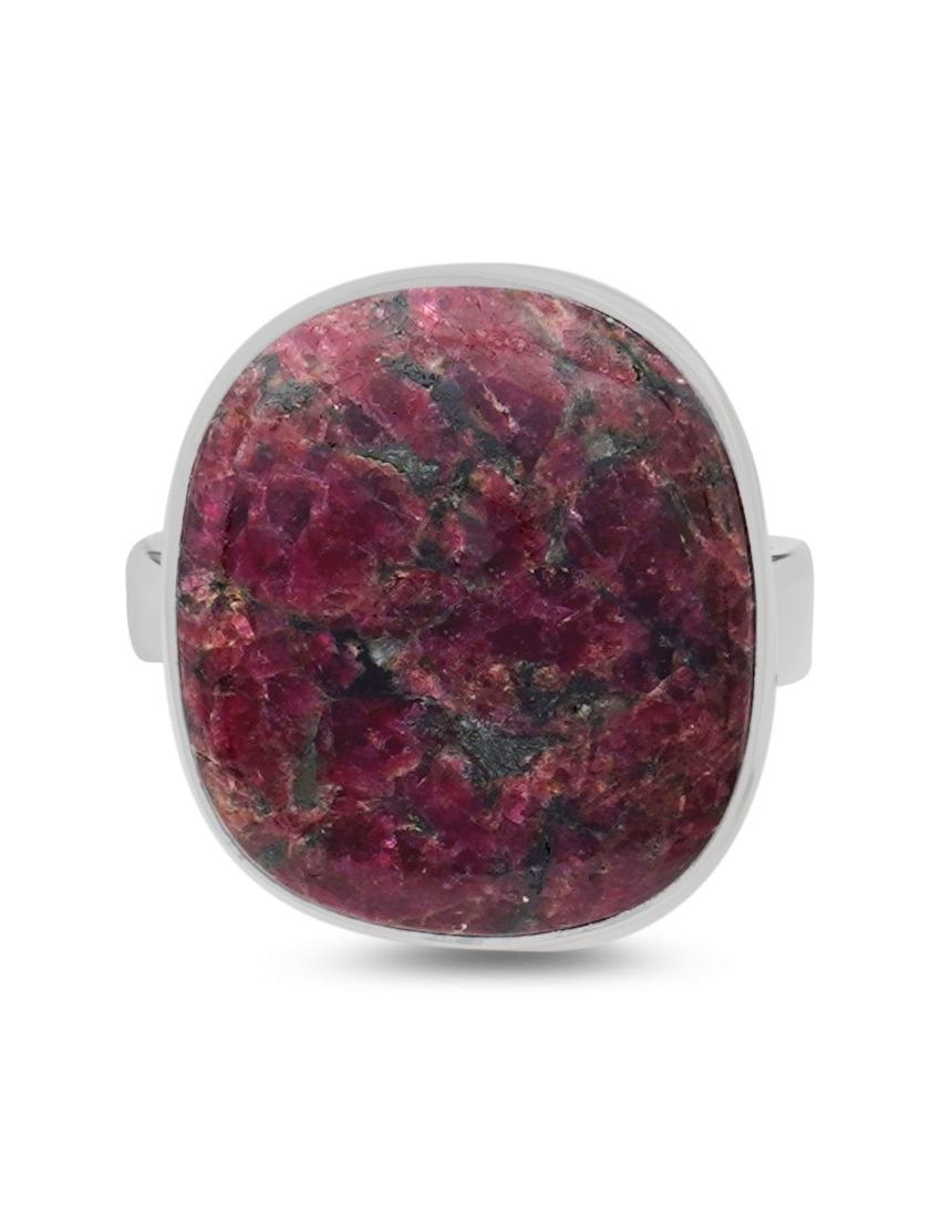 Eudialyte Sterling Silver Ring - 105