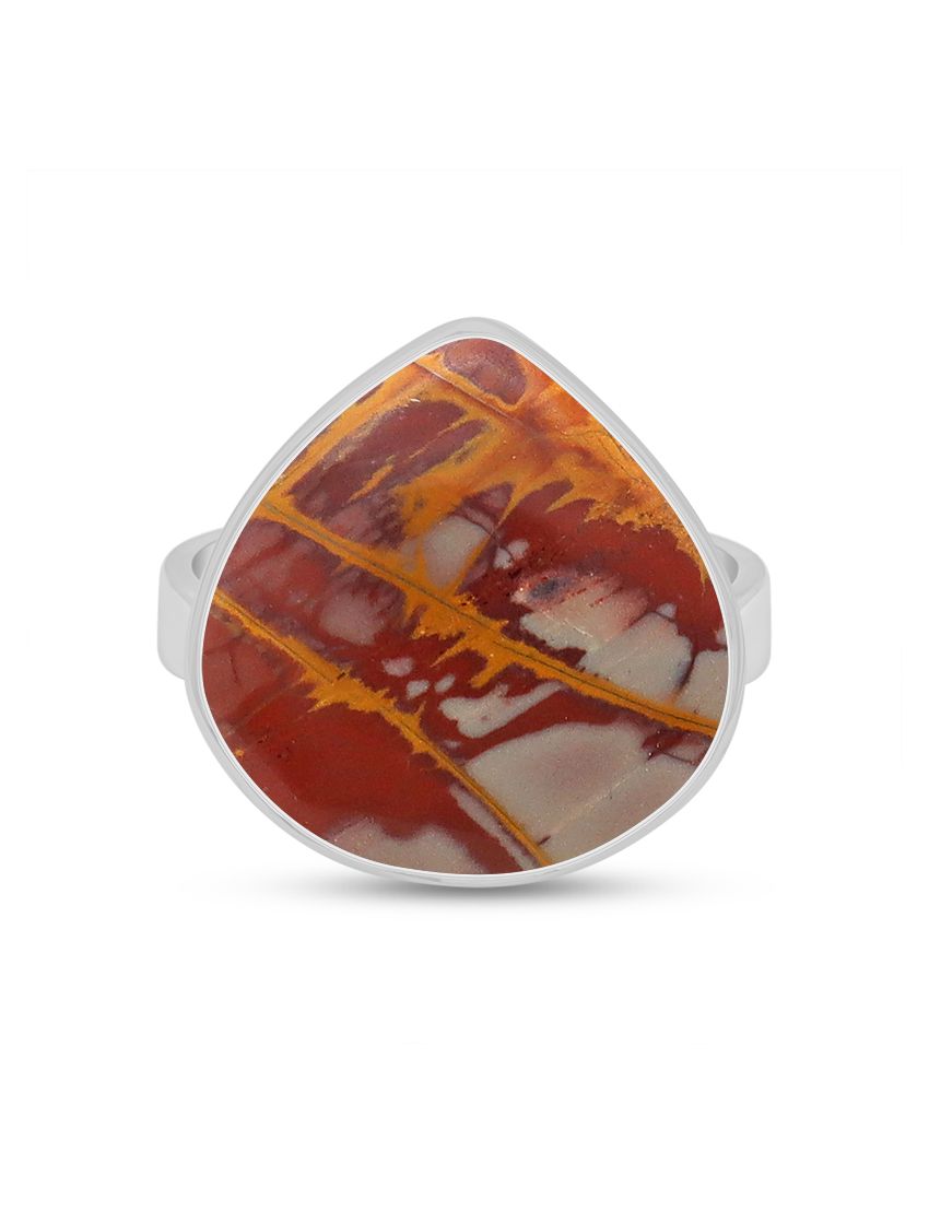 Noreena Jasper Sterling Silver Ring - 071