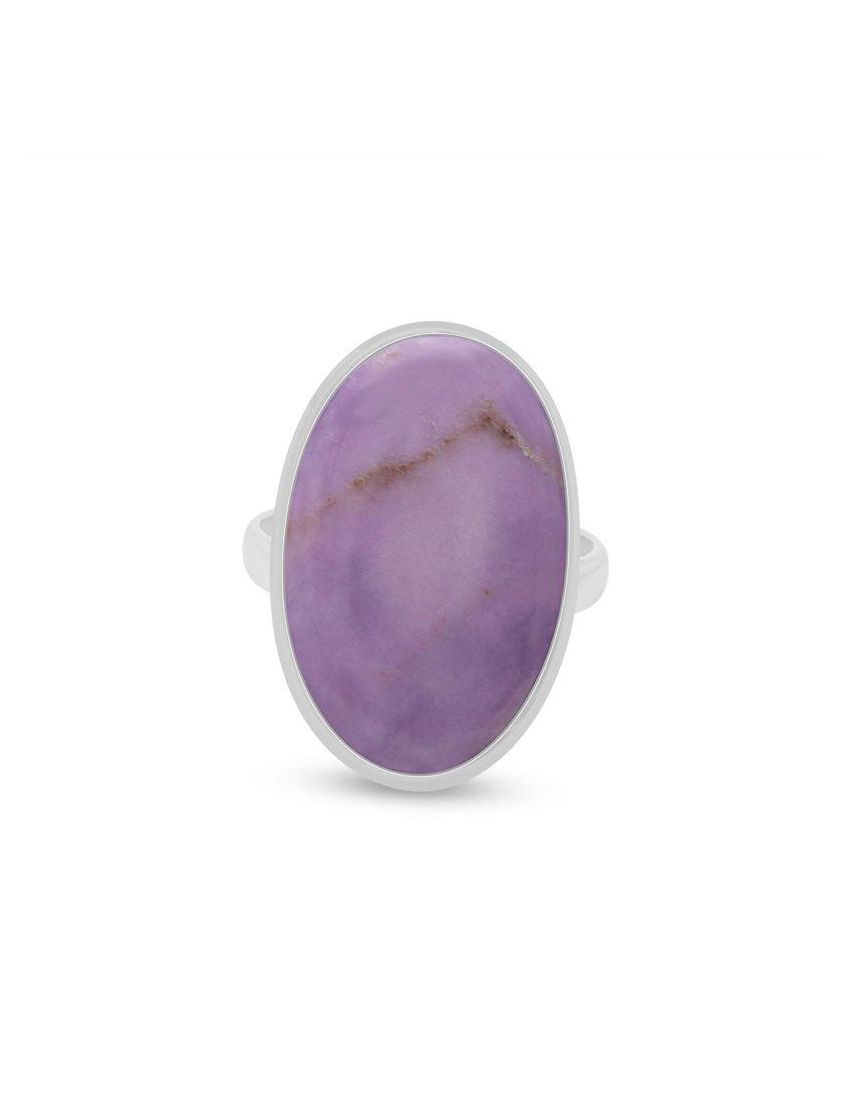 Phosphosiderite Sterling Silver Adjustable Ring - 095