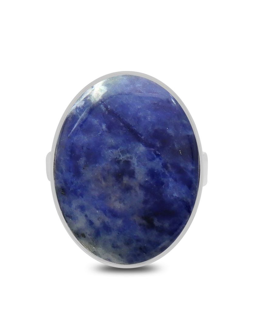 Sodalite Sterling Silver Ring - 033
