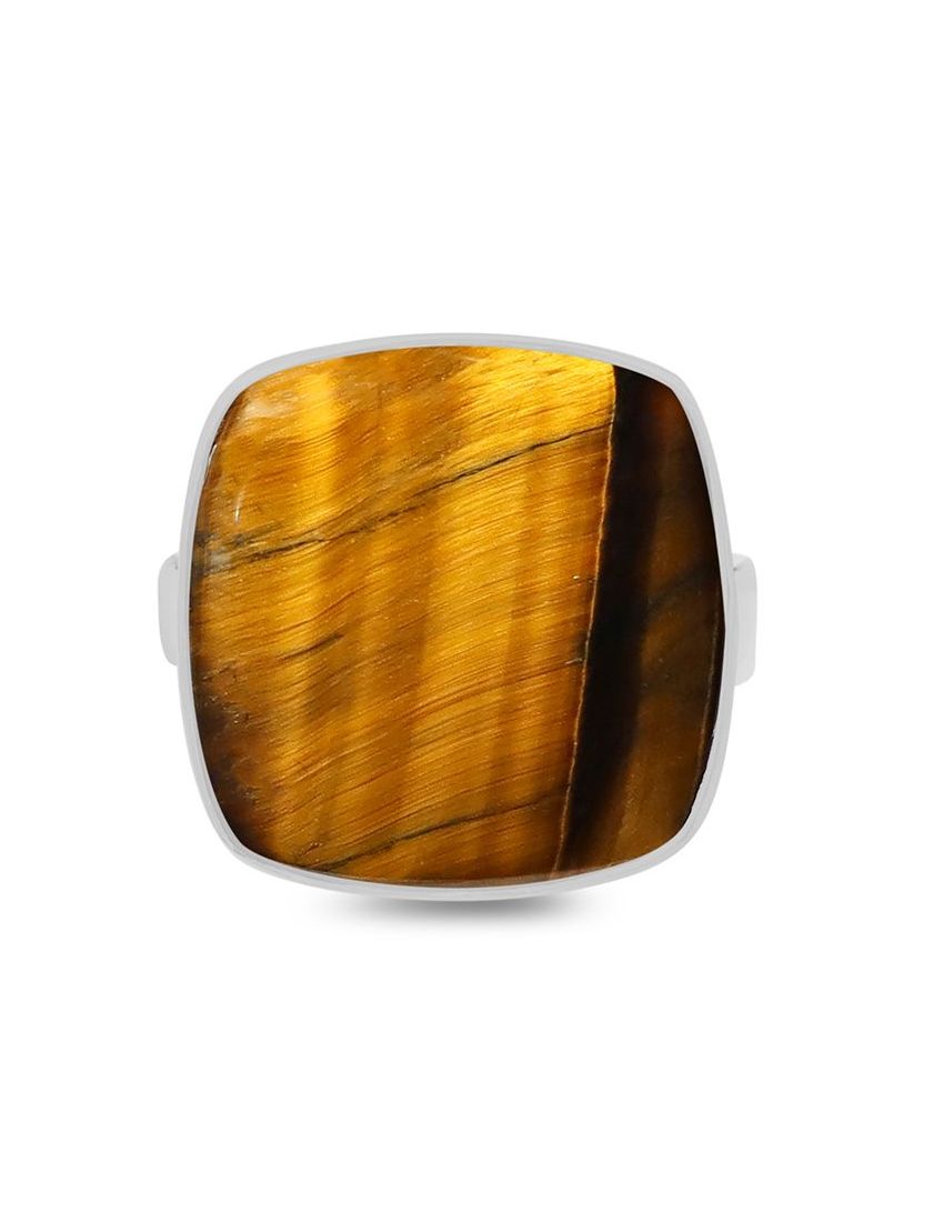 Tiger&#39;s Eye Sterling Silver Ring - 273