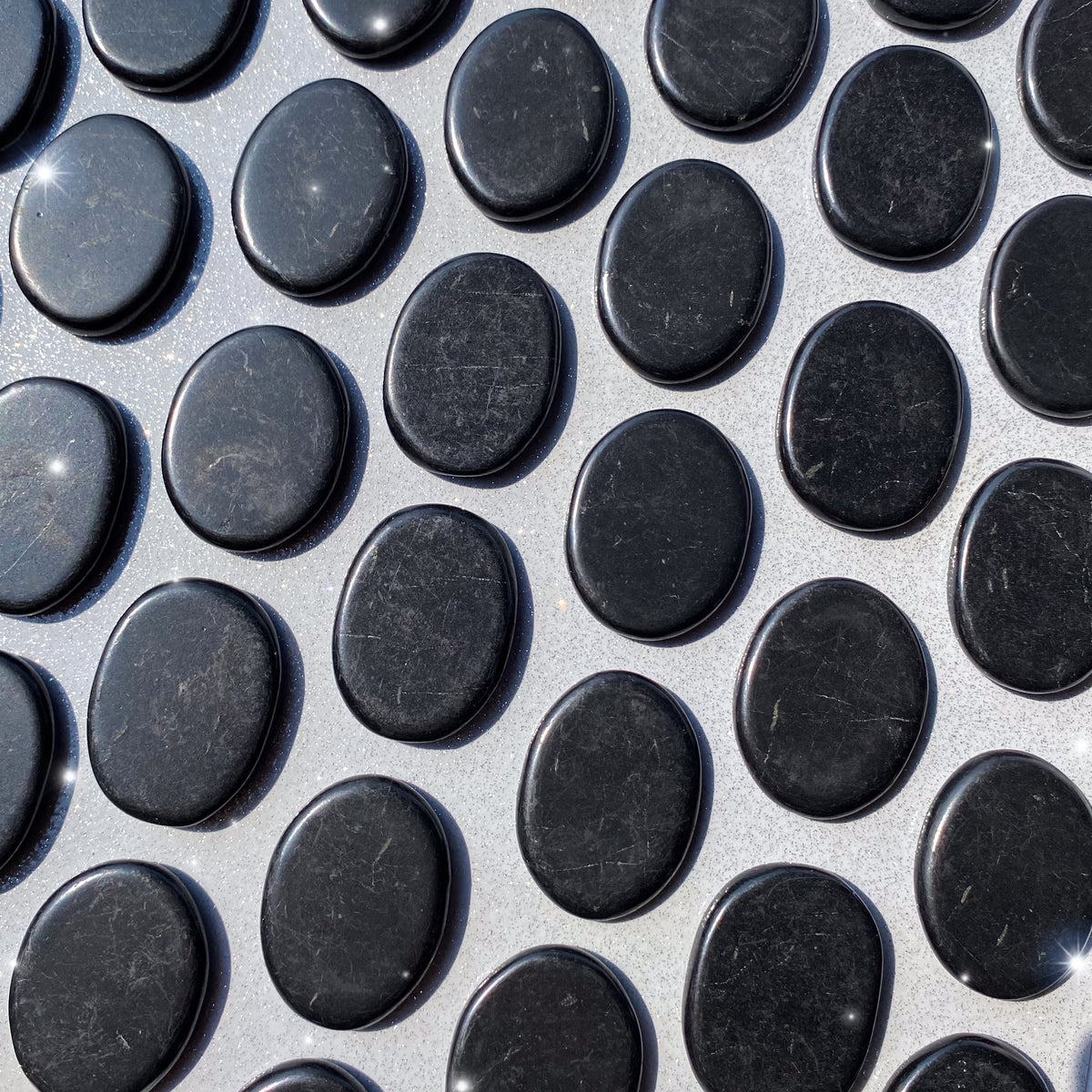 Shungite Palm Stones