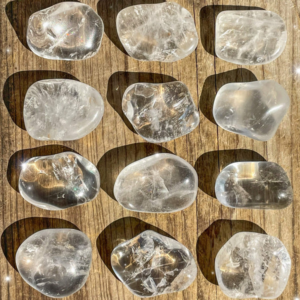 Quartz Tumbled Pocket Stone - Rocks with Sass