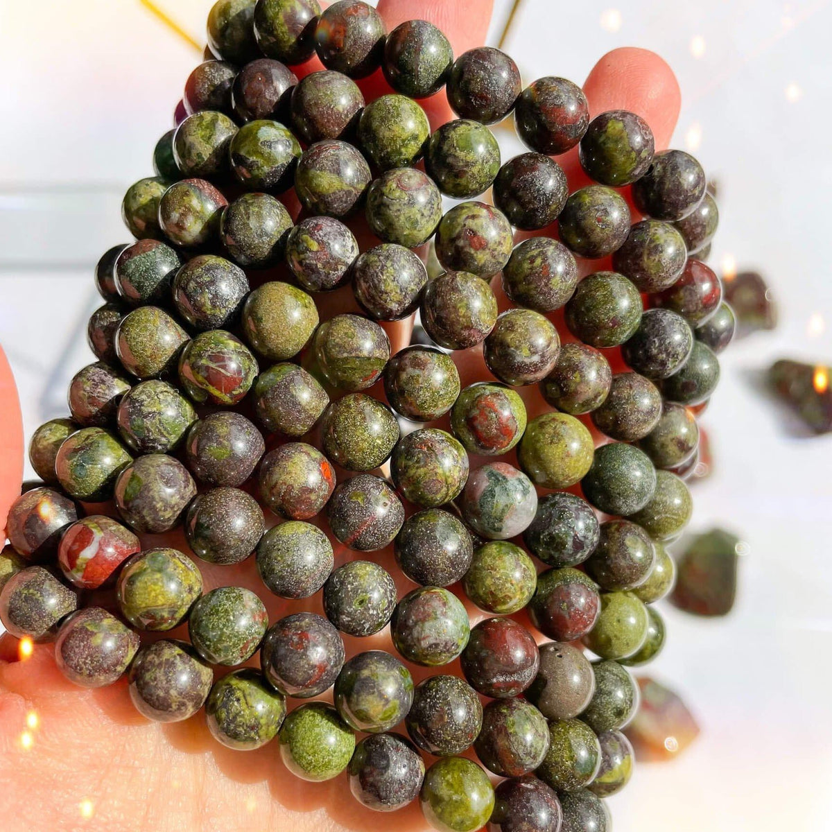 Dragon Blood Jasper Bracelet