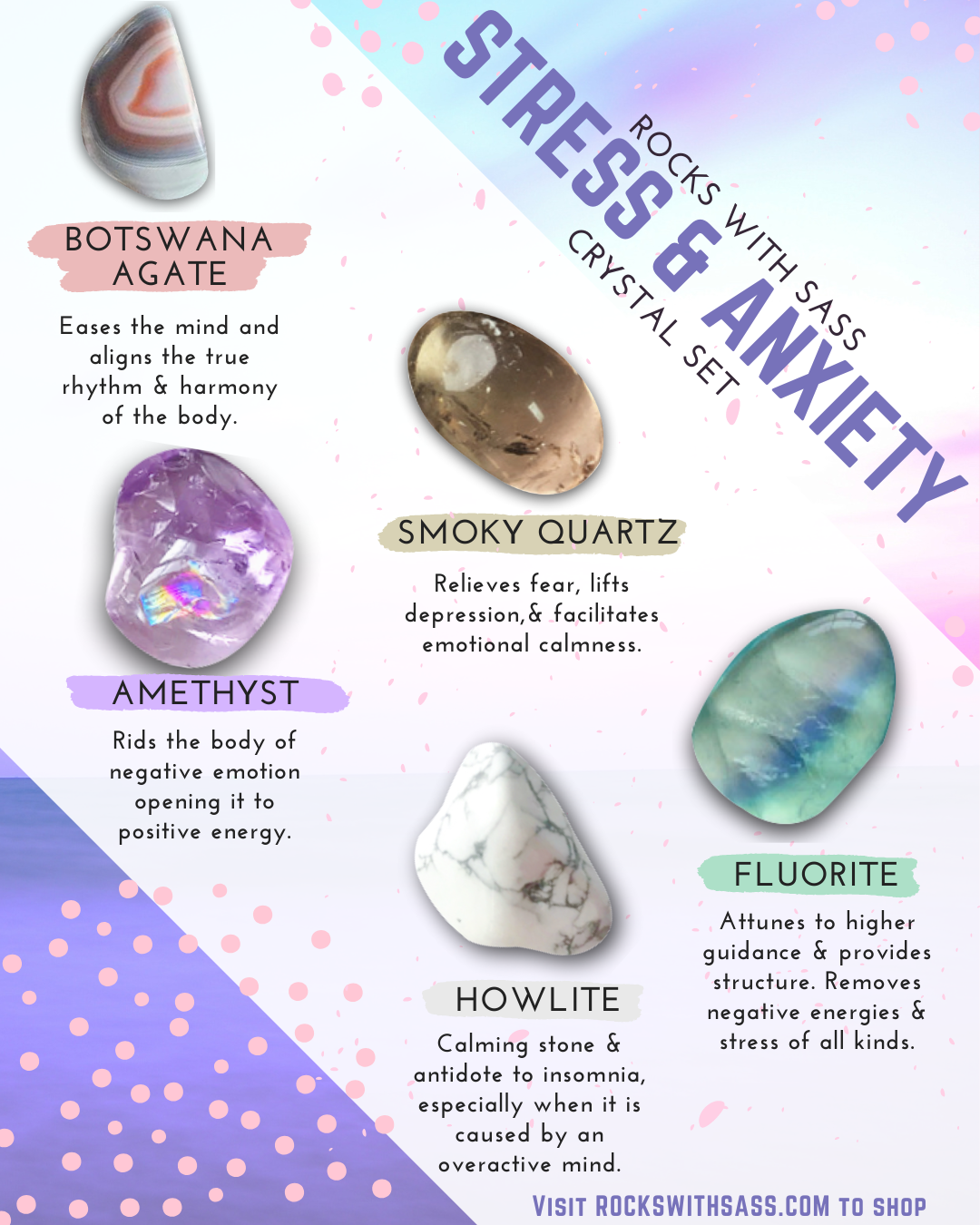 Stress and Anxiety Crystal Set