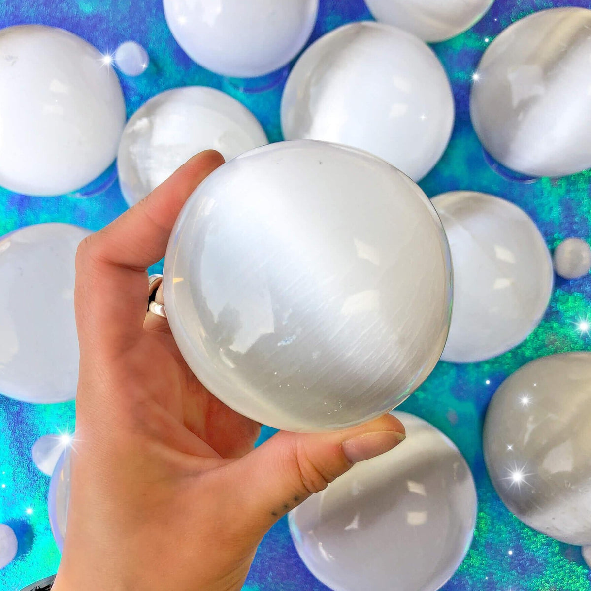 Selenite Spheres