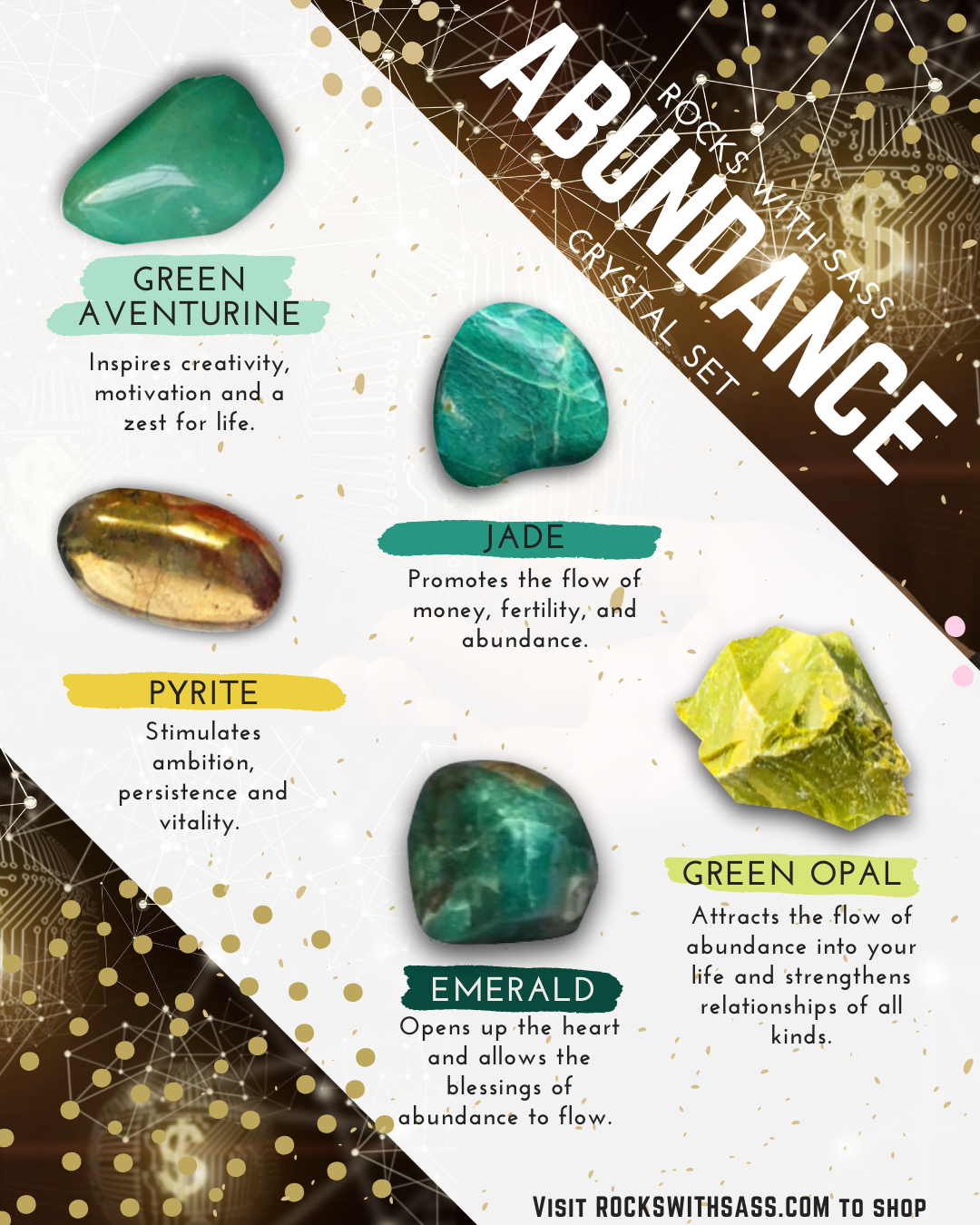 Abundance Crystal Set