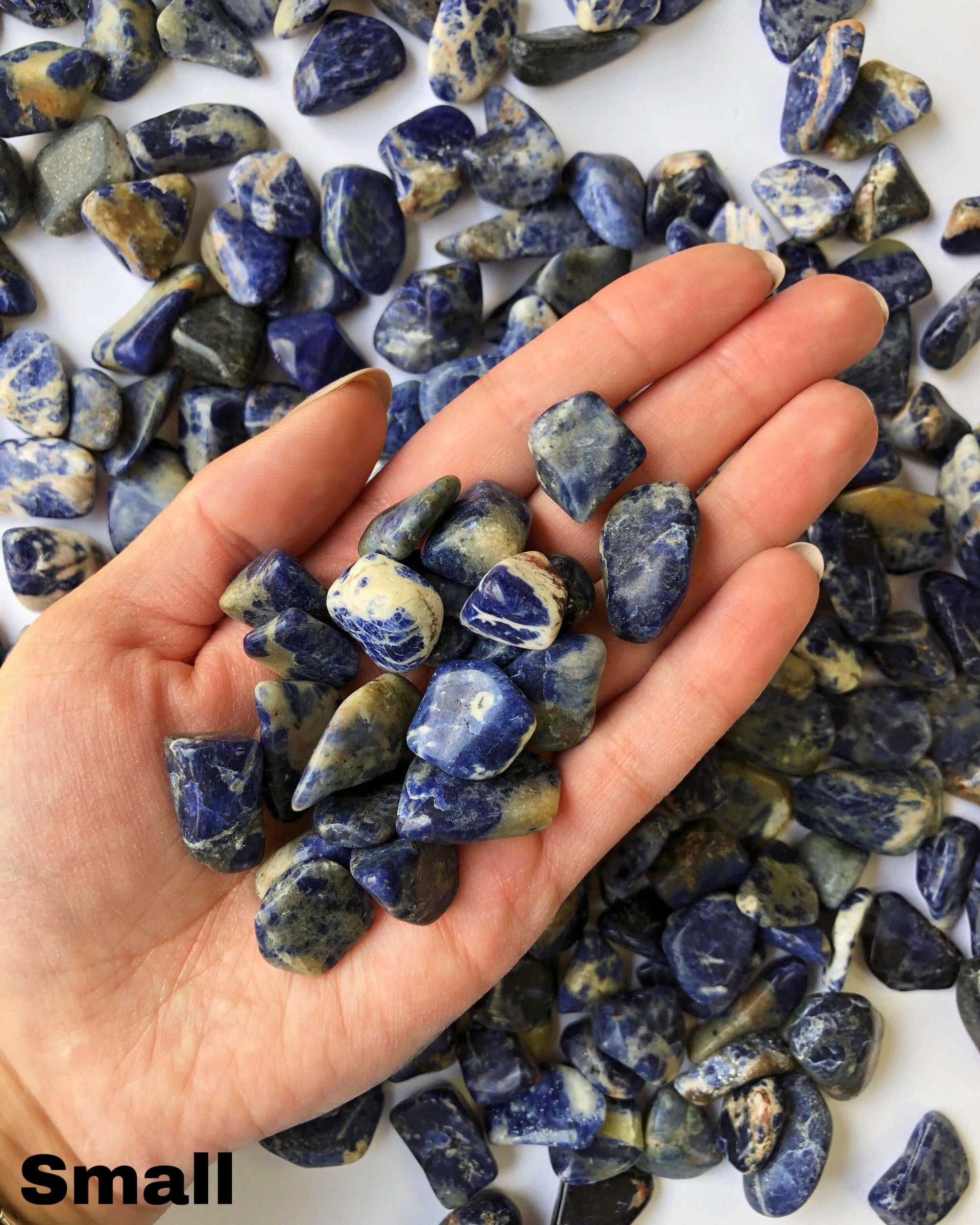 Sodalite Tumbled Pocket Stone - Rocks with Sass