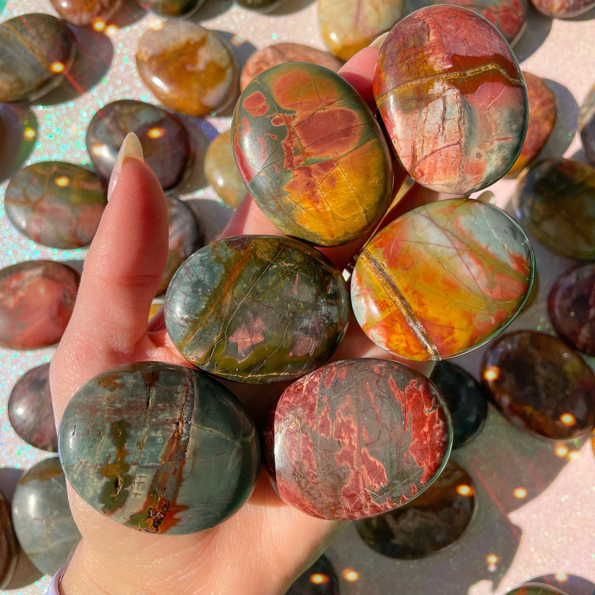 Cherry Creek Jasper Palm Stone