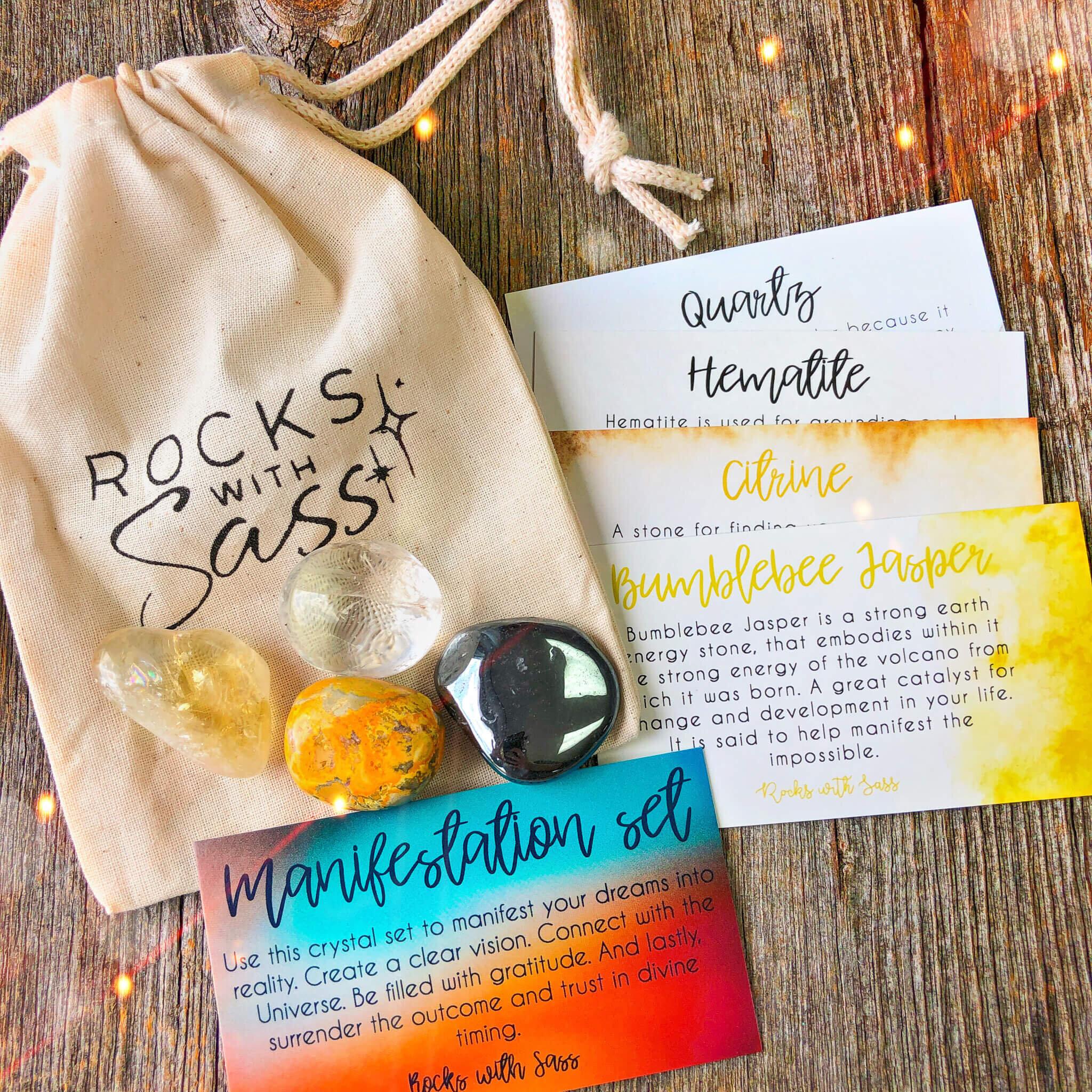 Crystal Sets | Rocks with Sass