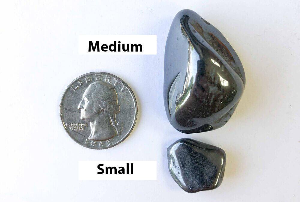 Hematite Tumbled Pocket Stone