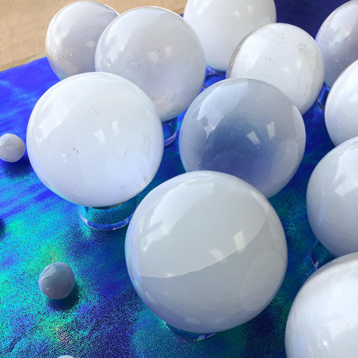 Selenite Spheres