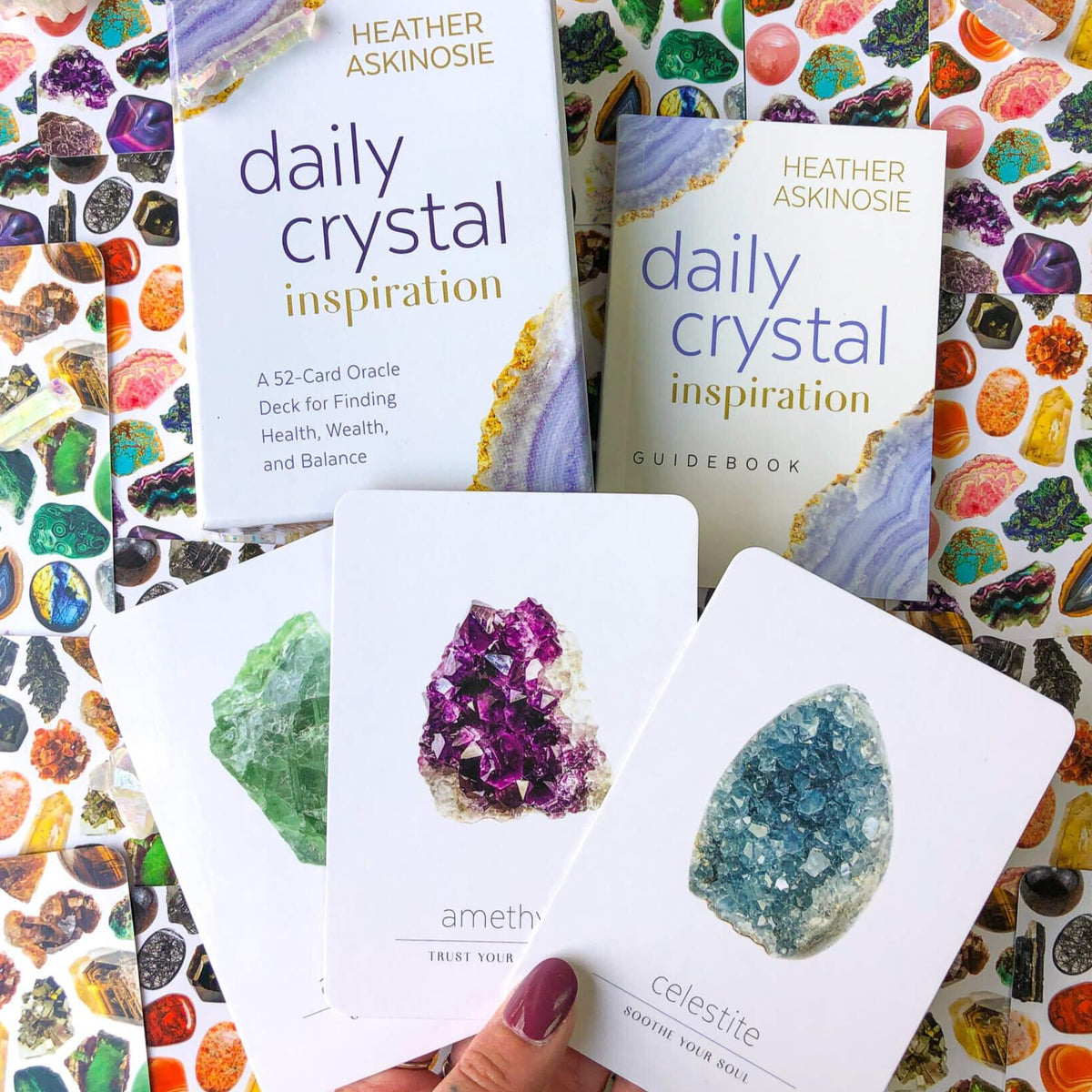 Daily Crystal Inspiration Oracle Card Deck