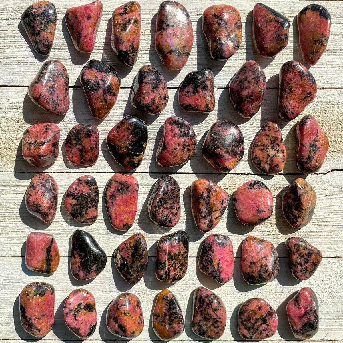 Rhodonite Pocket Stone