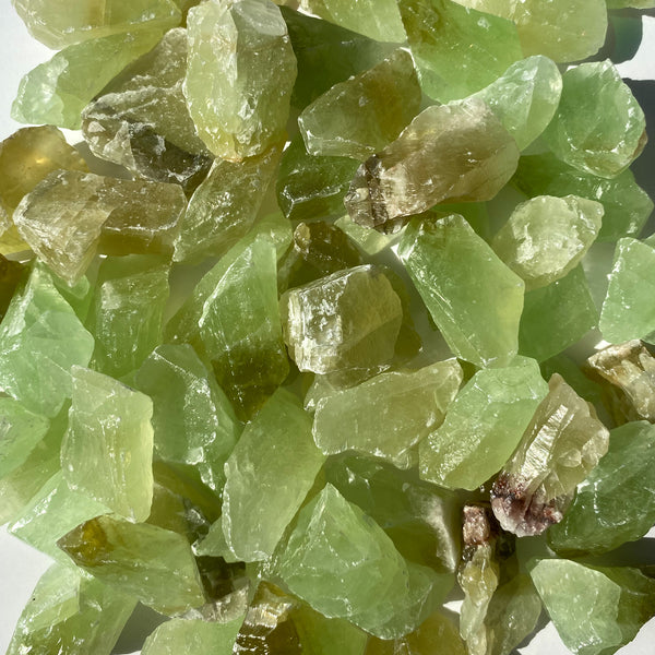 Green Calcite - Rocks with Sass