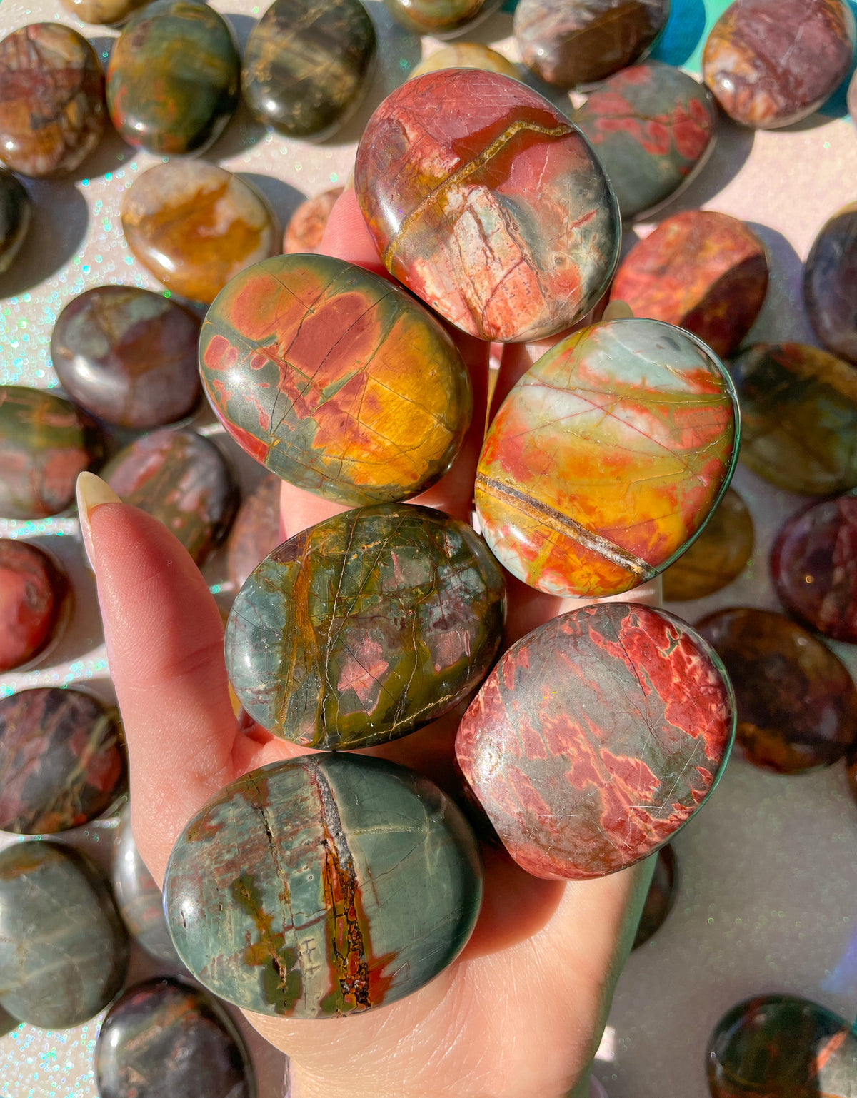 Cherry Creek Jasper Palm Stone