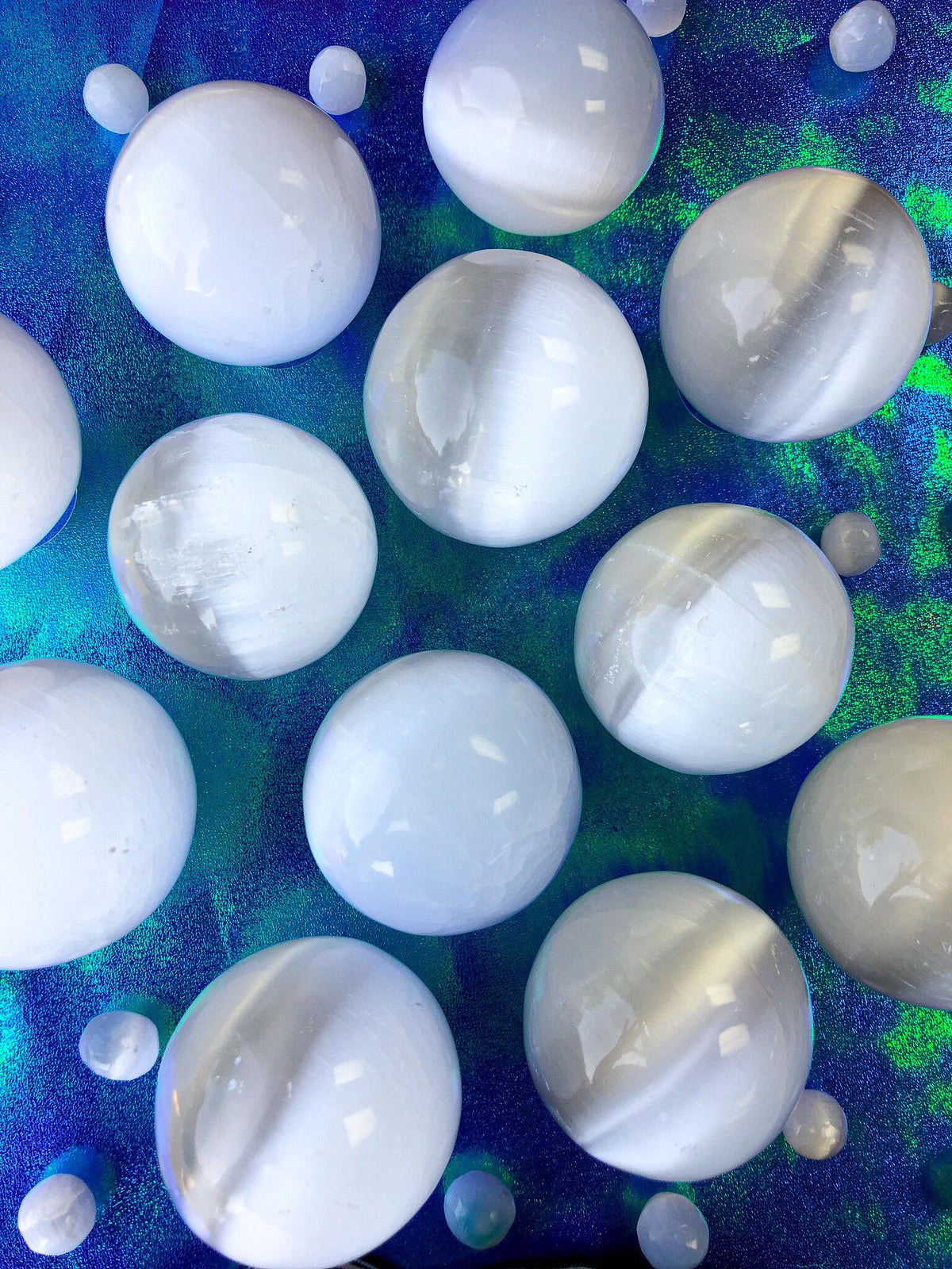 Selenite Spheres