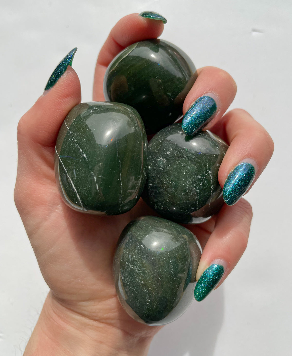 Large Jade Pocket Stone