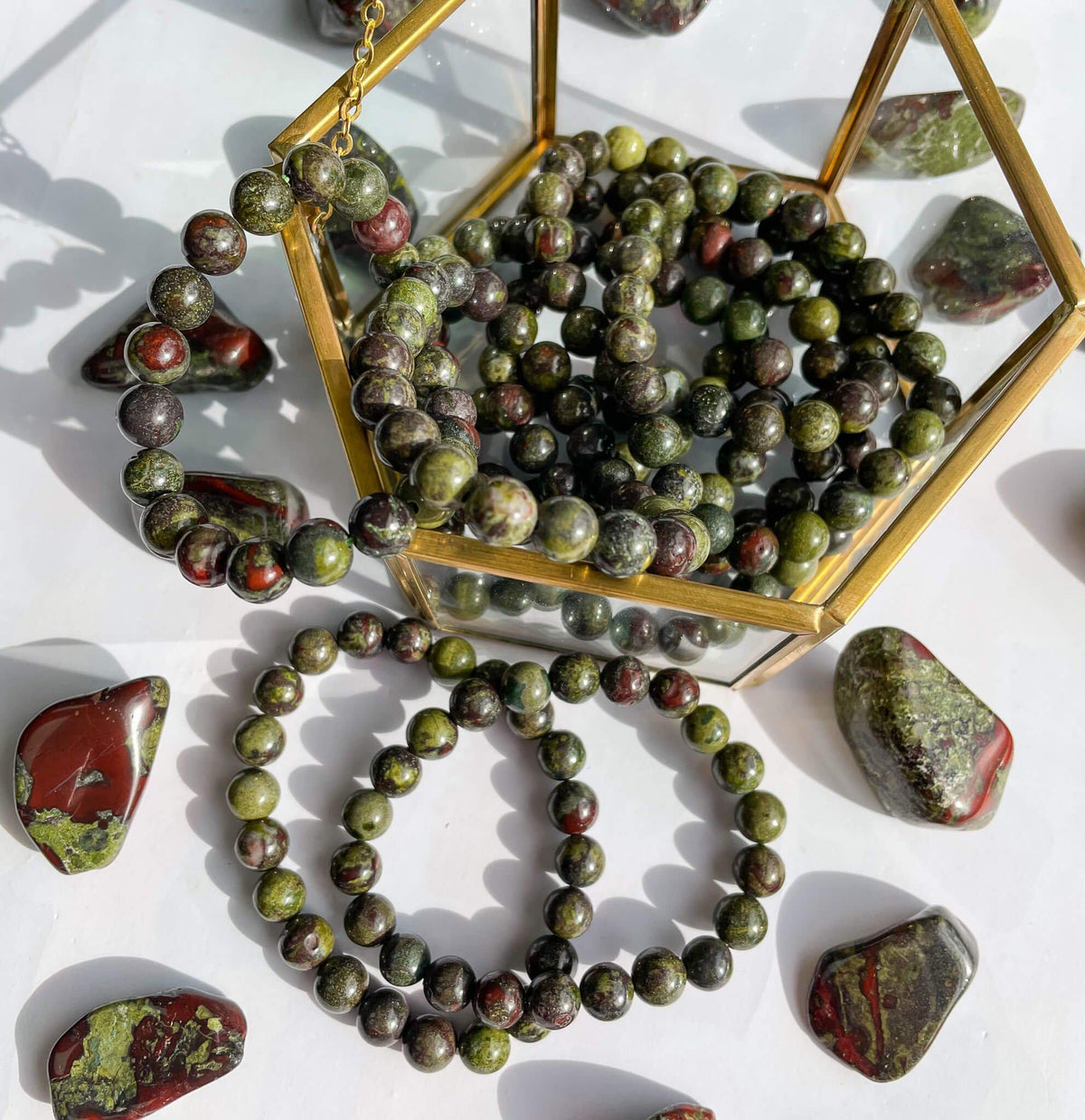 Dragon Blood Jasper Bracelet