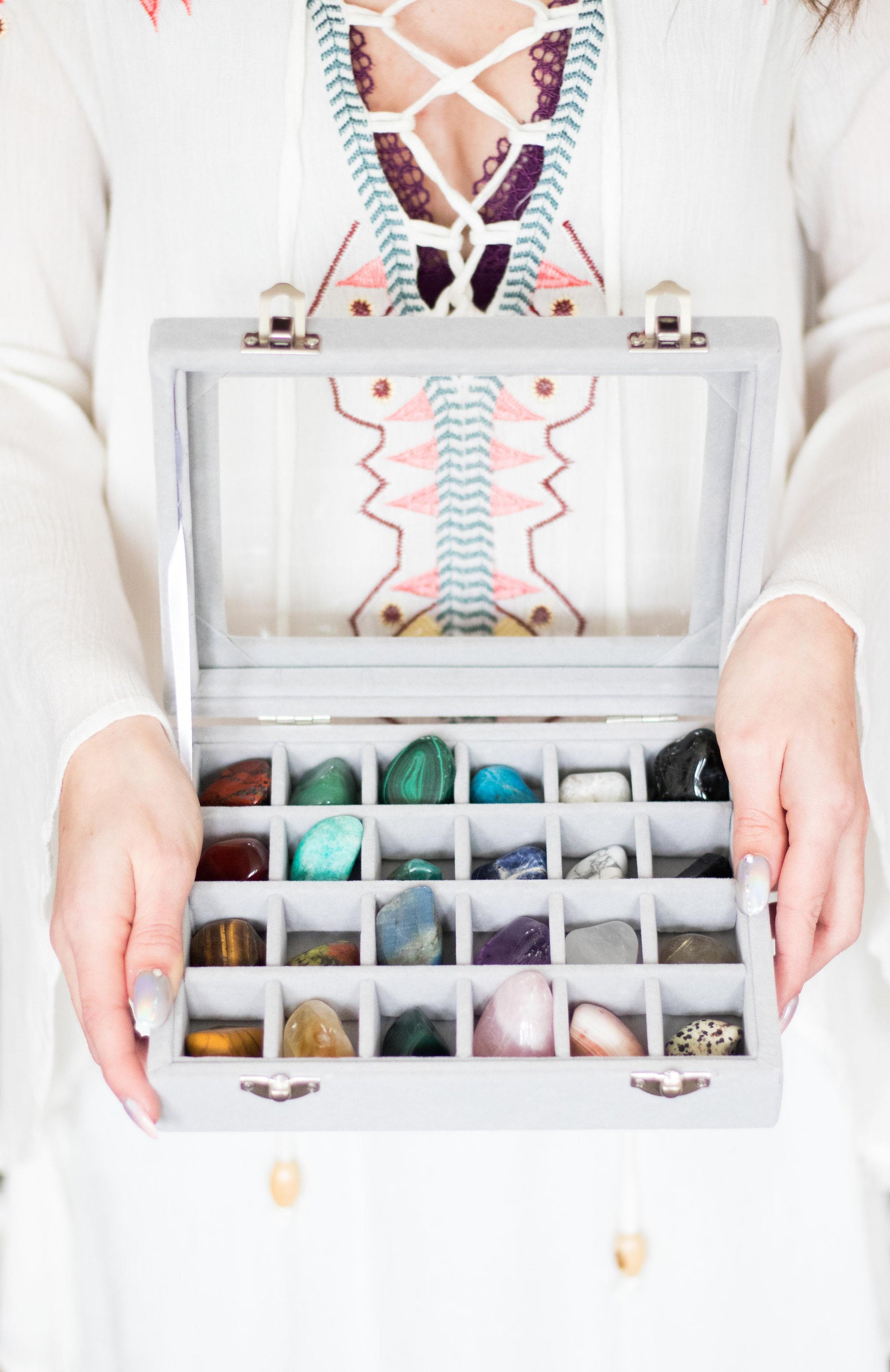Ultimate Crystal Set with Organizer Box - Rocks with Sass