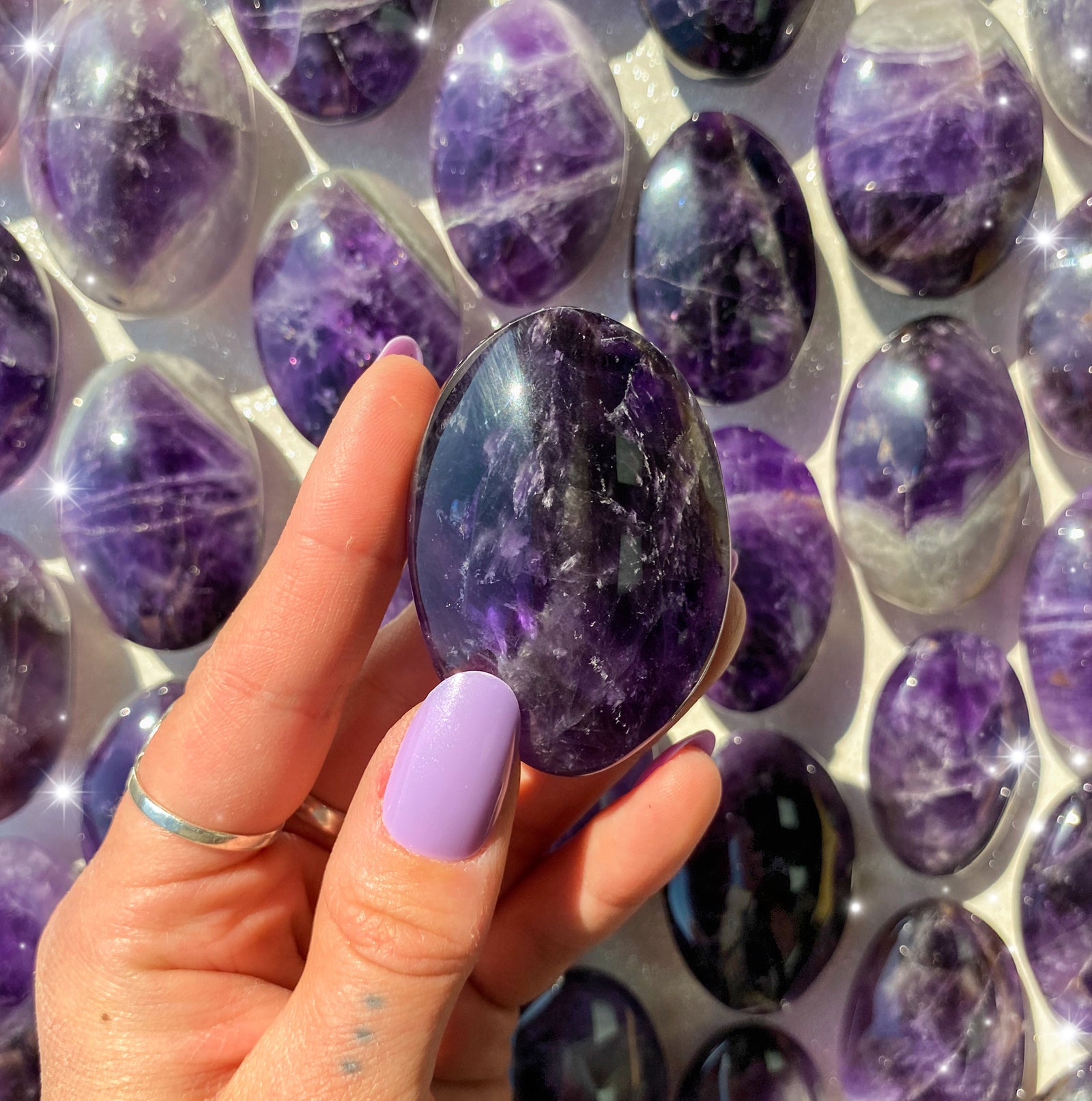 Amethyst Cluster - Rocks with Sass