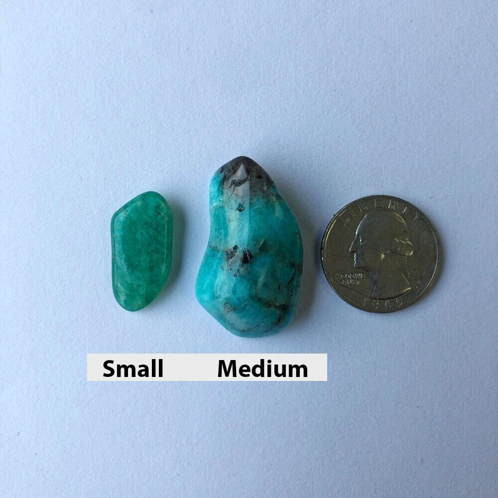 Amazonite Tumbled Pocket Stone